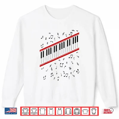 Sweatshirt Piano Beat It Costume Shirt