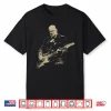 Winston Churchill Playing Electric Guitar Rocker Humor Shirt