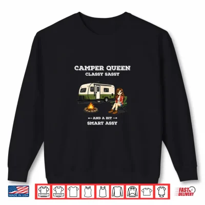 Sweatshirt Camper Queen Shirt