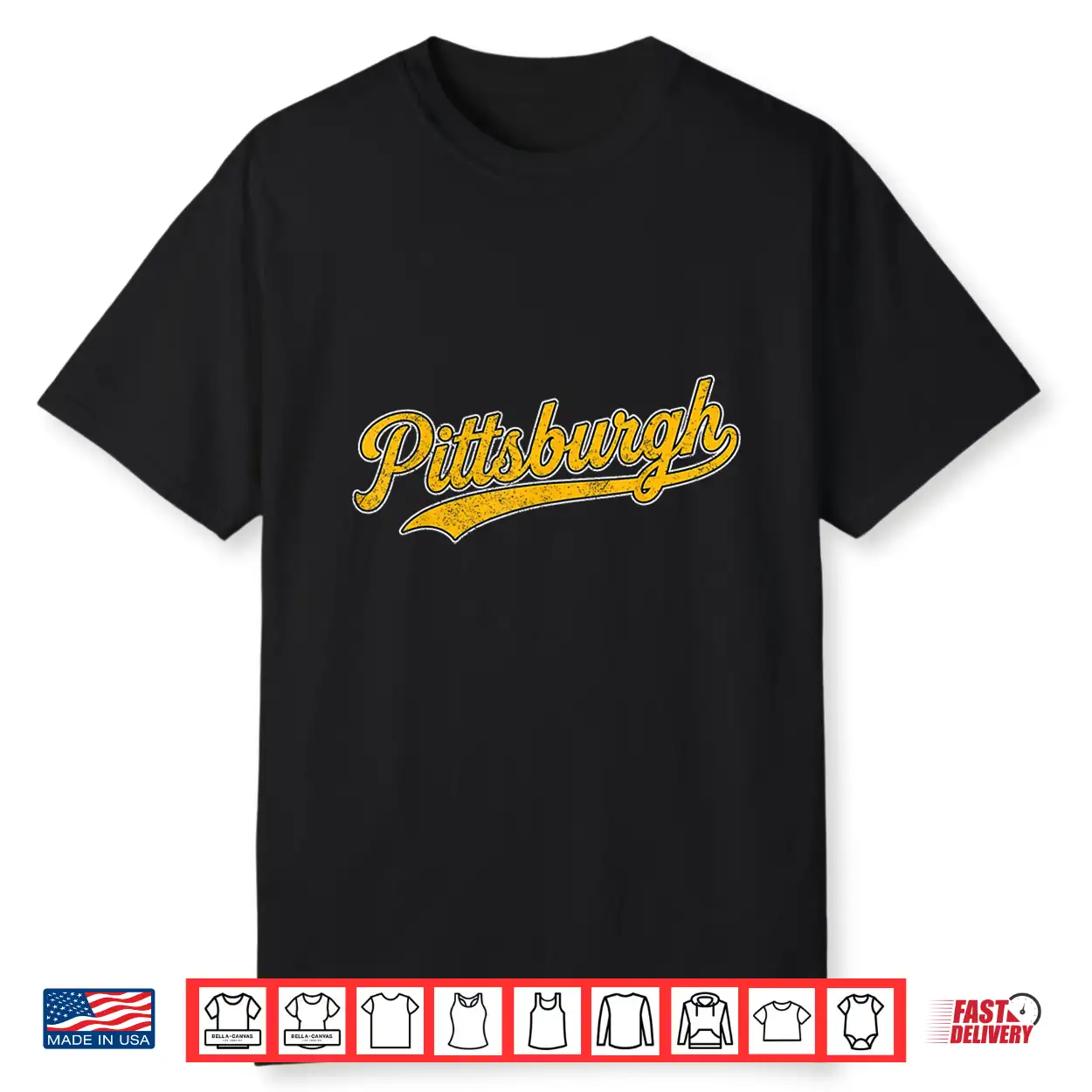 Retro Pittsburgh Throwback Classic Pittsburgh Shirt