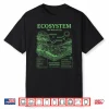 Vintage Ecosystem Biology Diagram Graphic Food Chain Nature Shirt