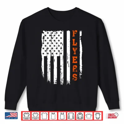 Sweatshirt Flyers Vintage USA Flag for Men Women Boys Girls Kids Lover Shirt