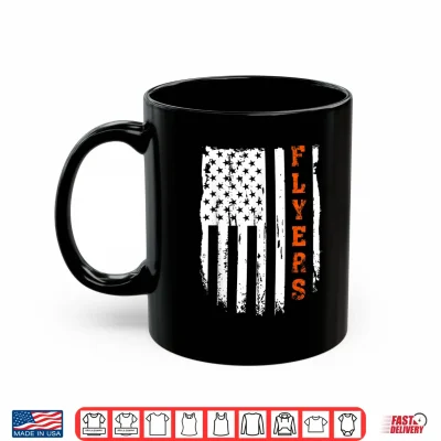 Mug Flyers Vintage USA Flag for Men Women Boys Girls Kids Lover Shirt