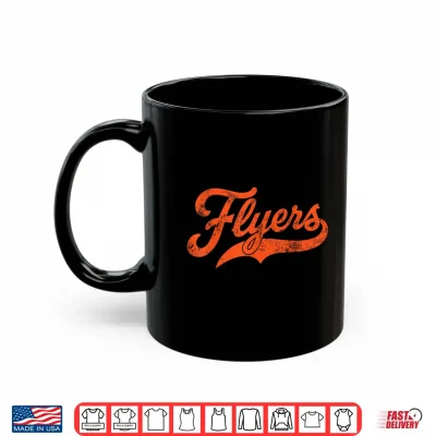 Mug Flyers Vintage for Men Women Boys Girls Kids Youth Shirt