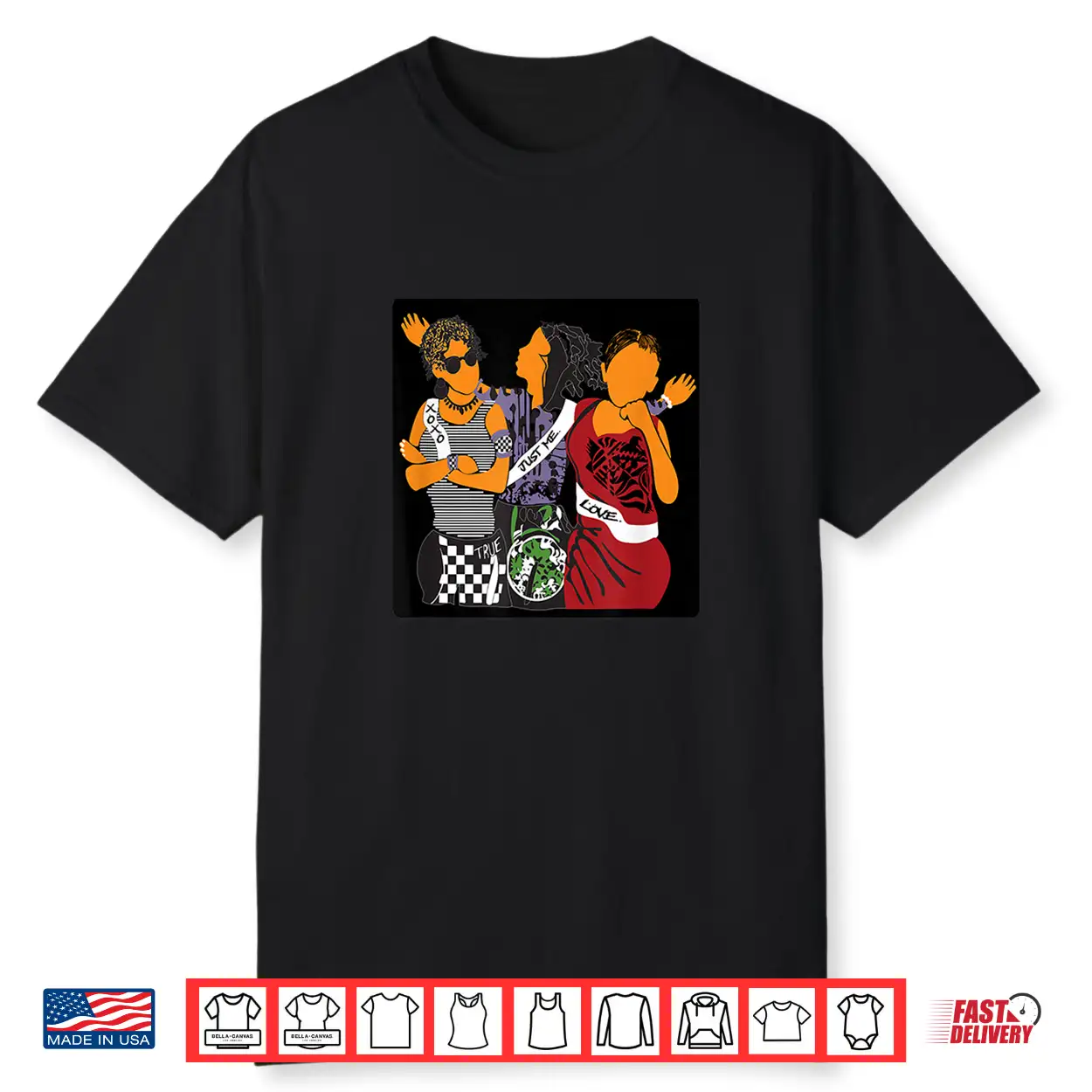 Just Me Original Artwork Apparel Color Wheel Edition Shirt