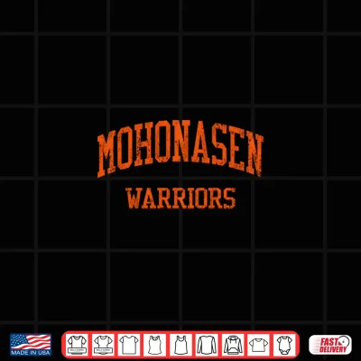 Design Mohonasen High School HS Schenectady NY Vintage Sports Shirt
