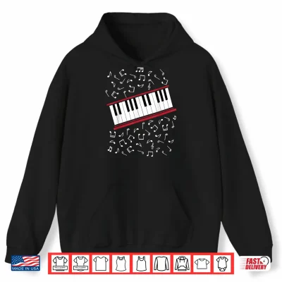 Hoodie Piano Beat it Music Cosplay Shirt