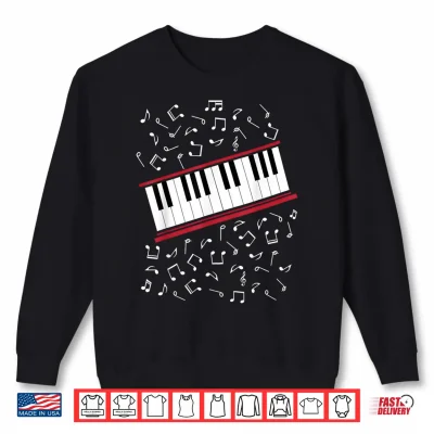 Sweatshirt Piano Beat it Music Cosplay Shirt