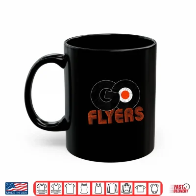 Mug Vintage Lets Go Flyers Retro Sports Cheering Fan Spirit Shirt