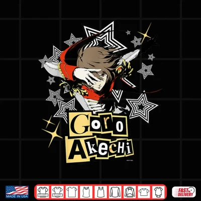 Design ATLUS Persona 5 Royal Goro Akechi Shirt