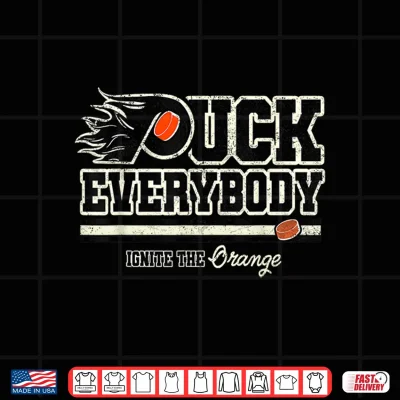Design Vintage Puck Everybody Flyers Design Shirt