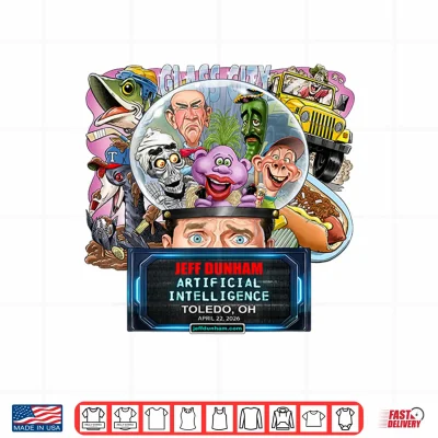 Design Jeff Dunham Toledo OH 2026 Shirt