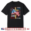 250 Years Faith Freedom Christian Usa Flag Cross 1776 2026 Shirt