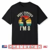 8Th Birthday Boy Graphic Dubbing 6 7 Funny 8 Year Old Boys Shirt