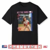 Hit The Dang Ball Baseball Mom Gameday Funny Doll Face Meme Shirt