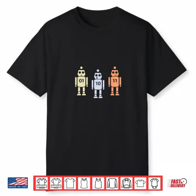 3 Robots Color Christian Survivor Shirt