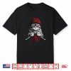 Vintage Knitting Cat Crochet Yarn Lover Cute Cat Shirt