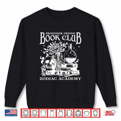 Sweatshirt Book Bookish Academy Bookworm Shirt
