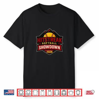Official Hitstreak Softball Showdown 2026 Shirt
