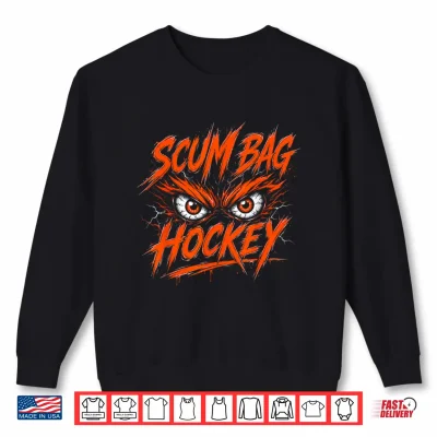 Sweatshirt Scumbag Vintage Hockey Funny for Men Women Shirt