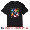 2026 Soccer World Usa Flag Burst Fan Tee Shirt