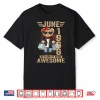 60 Year Old June 1966 Teddy Bear 60Th Birthday Women Shirt