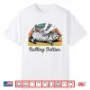 Chubby Tabby Cat Pure Bread Rolling Fatties Funny Vintage Shirt