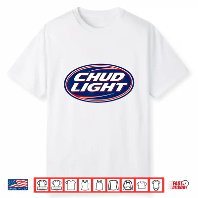 Chud Light Funny Parody Beer Style Humor Shirt