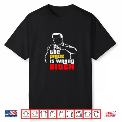 Vintage The Price Is Wrong Bitch Happy Bob Golf Movie Tpir Shirt