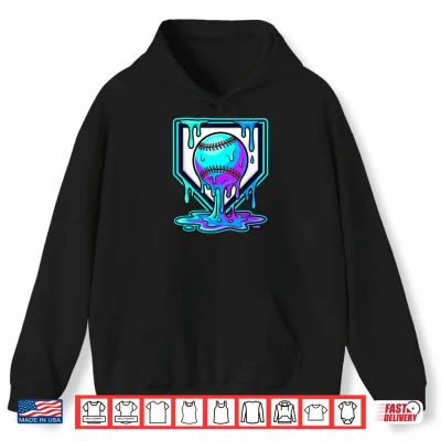 Hoodie Cosmic Baseball Glow Shirt