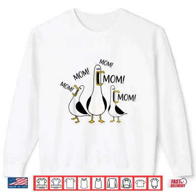 Sweatshirt Funny Seagull Mom Mothers Day Mama Seagulls Shirt