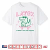 Retro Later Alligator School’S Out For Summer Break Teacher Shirt