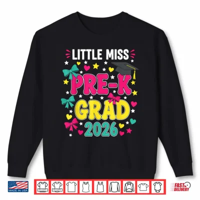 Sweatshirt Little Graduate Pre K Grad 2026 Preschool Graduation Shirt