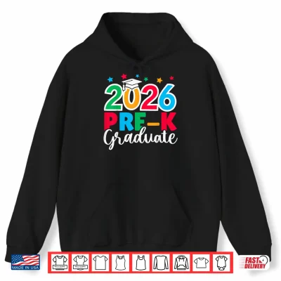 Hoodie Pre K Graduation 2026 Last Day Of School Shirt