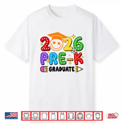 Pre K Graduation 2026 Preschool Graduate Shirt