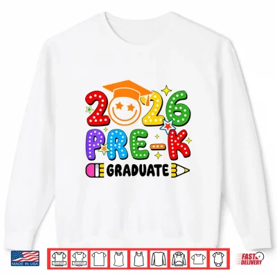 Sweatshirt Pre K Graduation 2026 Preschool Graduate Shirt