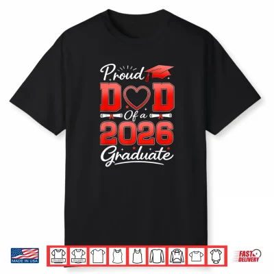 Proud Graduate 2026 Senior Shirt