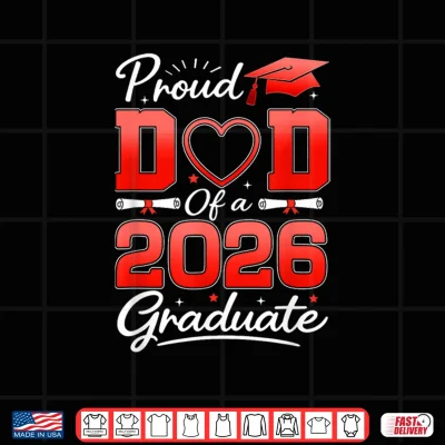 Design Proud Graduate 2026 Senior Shirt