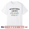 2026 Last Day Of School Autograph 8Th Grade Graduation Party Shirt