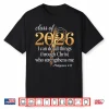 Class Of 2026 Christian Graduation Senior Graduate Shirt