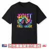 Peace Out First Grade Graduation Tie Dye Last Day Of School Shirt