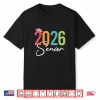 Senior 2026 Graduation Funny Class Of 2026 Grad Mens Womens Shirt