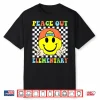 Peace Out Elementary Last Day Of School Graduation Shirt