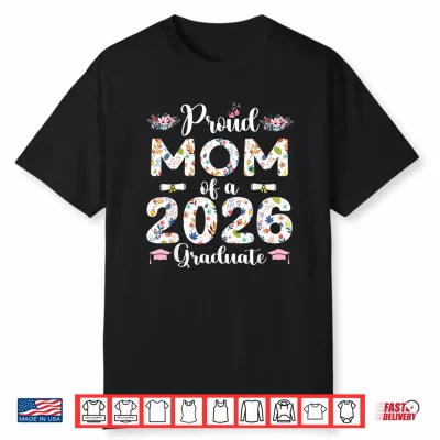 Proud Relative Of A 2026 Graduate Floral Senior Graduation Shirt