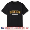 Senior Class Of 2026 Graduate Student Varsity Graduation Shirt