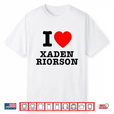 I Love Xaden Riorson Shirt