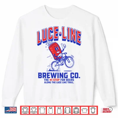 Sweatshirt Luce Line Brewing Co Trail Beers Shirt