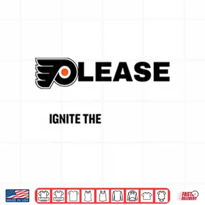 Design Please Ignite The Orange Philadelphia Flyers Shirt