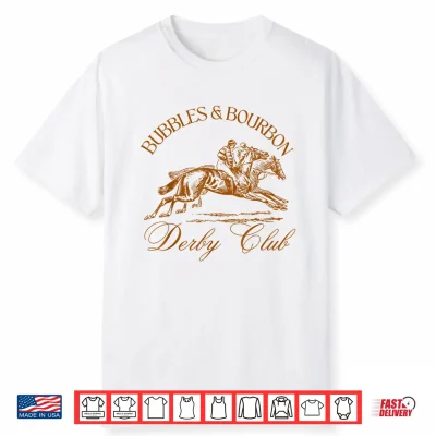 Bubbles And Bourbon Derby Club Shirt