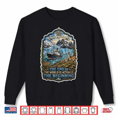 Sweatshirt Cruise Historic Exploration Strait Of Magellan Vintage Shirt